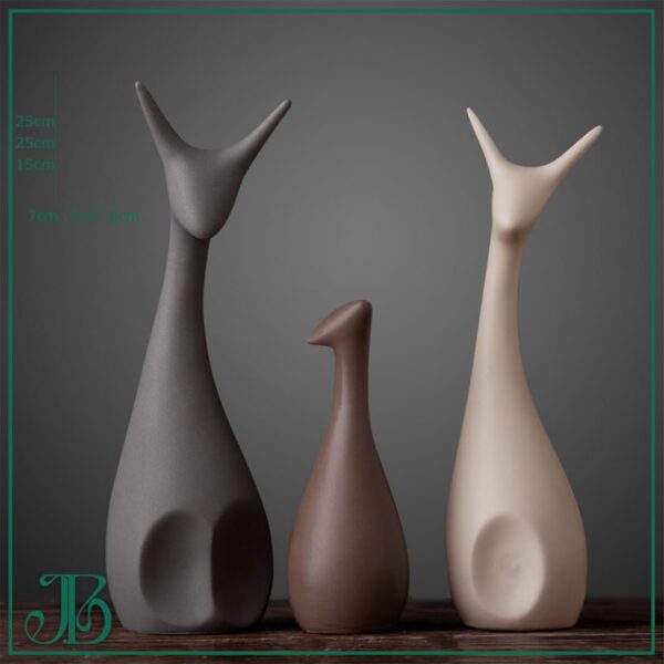three deer - Image 3
