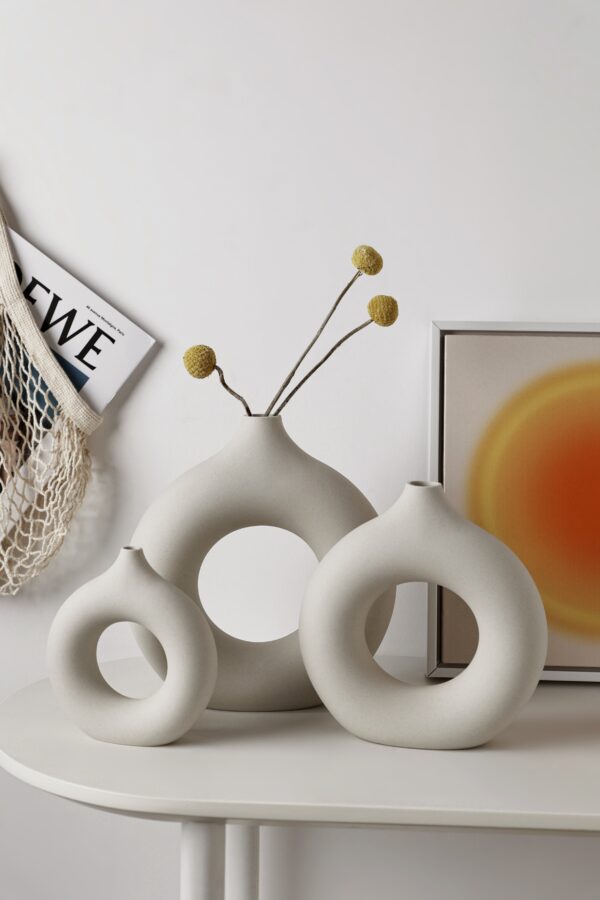 Ins Donut Vase B