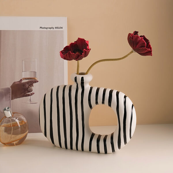 Striped Combination Vase