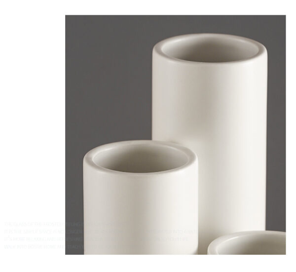 Triple Stem Abstract Vase - Image 4