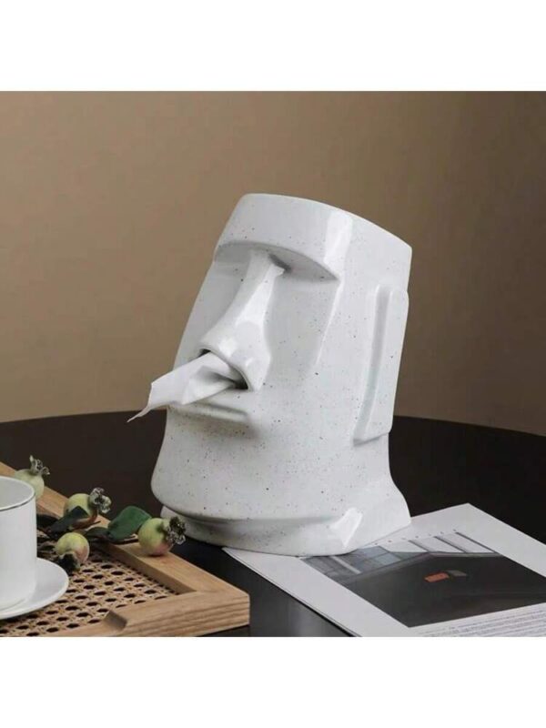 Moai Tissue Box