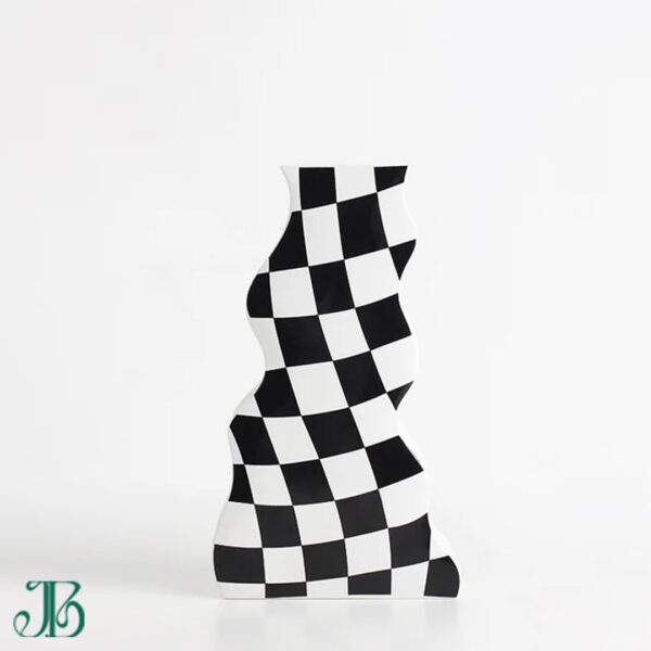Medieval Checkerboard Vase - Image 10