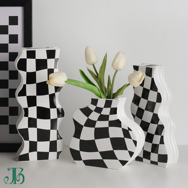 Medieval Checkerboard Vase