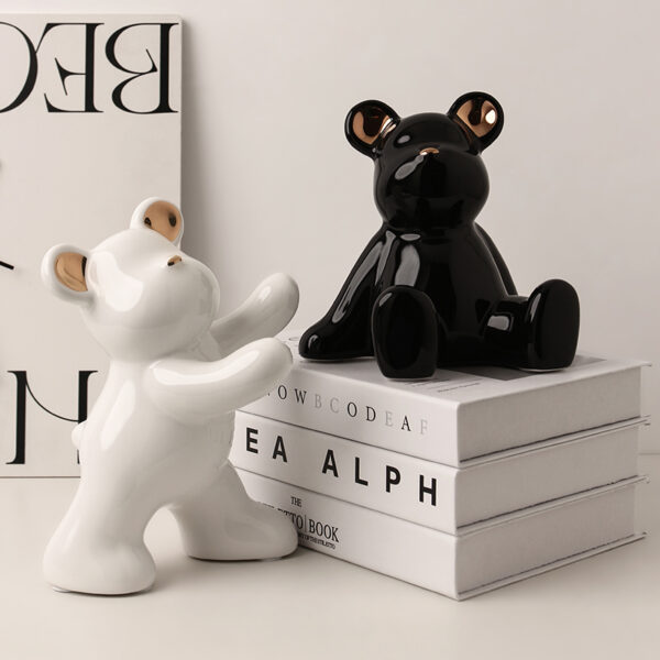 Violent Bear Bookends