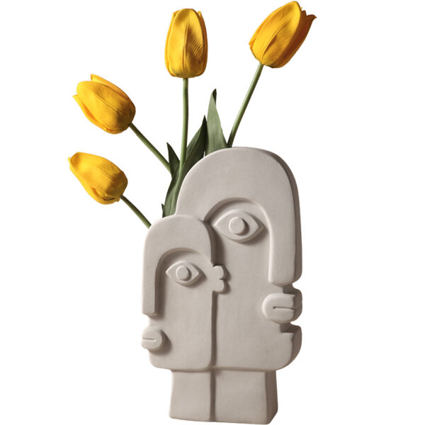 Abstract Face Vase - Image 4