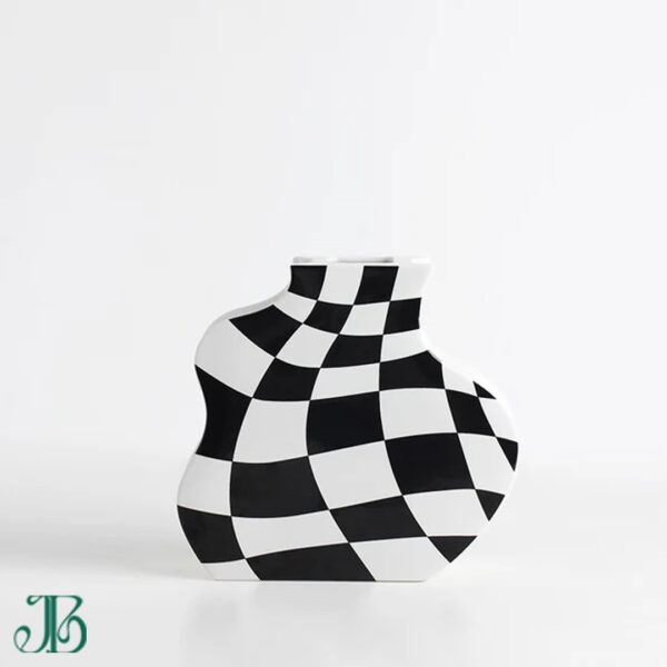 Medieval Checkerboard Vase - Image 9