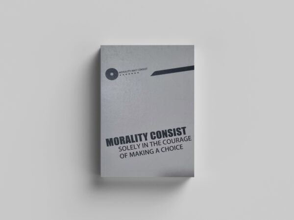 Decorative Book Morality Consist